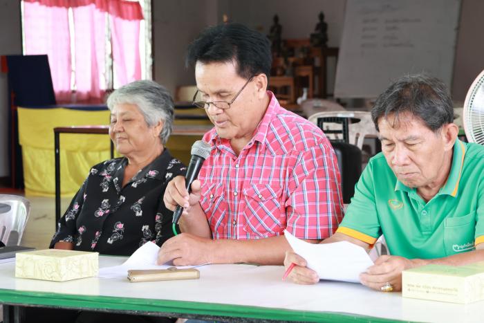 การประชุมคณะกรรมการแก้ไขปัญหาที่ดินและที่อยู่อาศัยเทศบาลเมืองบ้านทุ่ม 