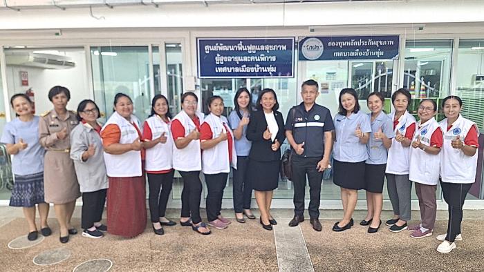 โครงการหนูน้อยปฐมวัยสวมหมวกนิรภัยมีวินัยจราจร ศูนย์พัฒนาเด็กเล็กบ้านทุ่ม ประจำปีงบประมาณ 2568
